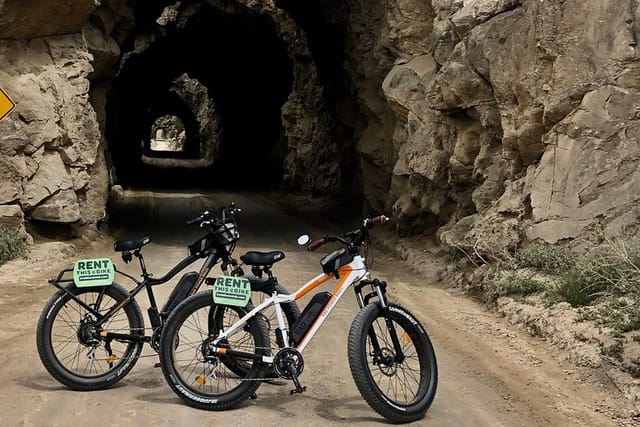 Riding through the Midland Railroad Tunnels